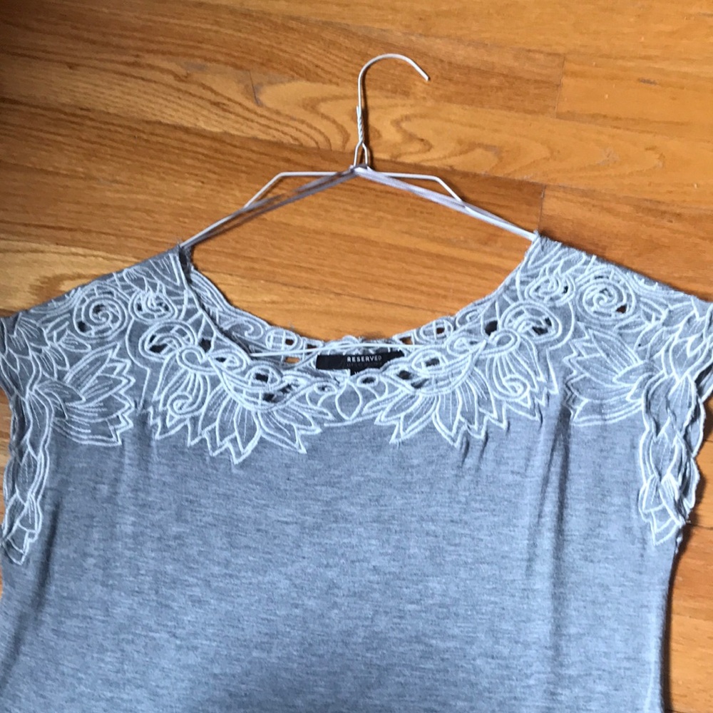 Gray Top - Picture 3 of 3
